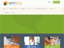 Tablet Screenshot of gamtalk.org